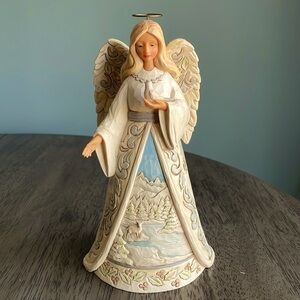 Jim Shore Heartwood Creek #6005255 “Gentle Season Calm Thy Soul” Figurine